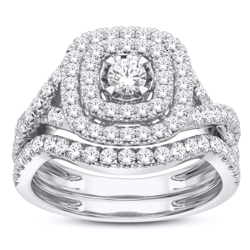 14KT-0.99CTW(0.15CTR) CERTIFIED BRIDAL-B