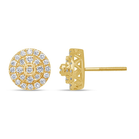 10K 0.50- 0.52CT D-EARRINGS