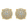 10K 0.72 - 0.79CT D-DARK EARRINGS