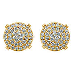 10K 0.72 - 0.79CT D-DARK EARRINGS