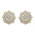 10K 0.72-0.80CT D-DARK EARRINGS