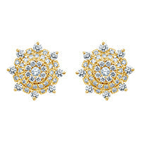 10K 1.60-1.63CT D-DARK EARRINGS