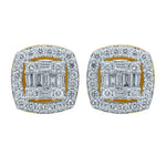 10K 1.10-1.13CT D-EARRINGS