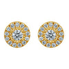 10K 0.63-0.66CT D-DARK EARRINGS