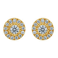 10K 0.63-0.66CT D-DARK EARRINGS