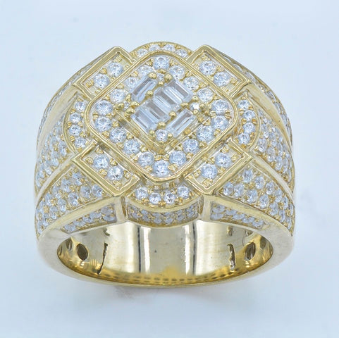 10K 1.90- 1.96CT D-MENS RINGS