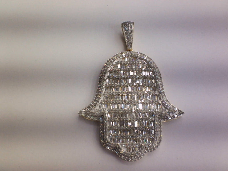 10K 2.99-3.16CT D-HAMSA HAND