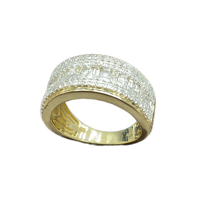 10K 1.22-1.44CT D-MENS BANDS