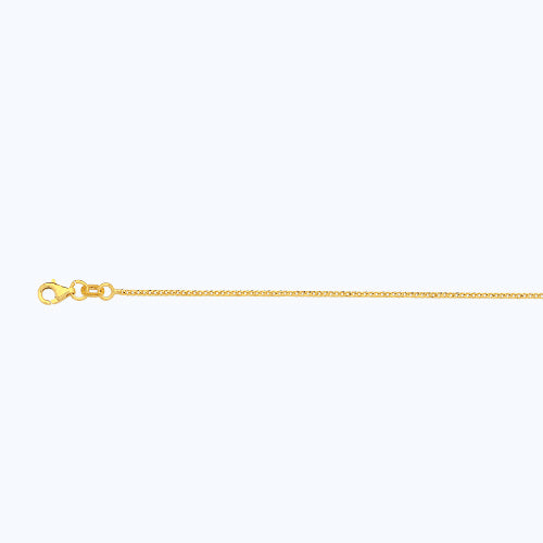 10KY 1.1MM SOLID DIAMOND CUT FRANCO 16 CHAIN NECKLACE",10K 1.1MM YELLOW GOLD SOLID DIAMOND CUT FRANCO 16 CHAIN NECKLACE""