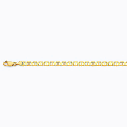 10KY 5 MM SOLID MARINER 16 CHAIN NECKLACE",10K 5 MM YELLOW GOLD SOLID MARINER 16 CHAIN NECKLACE""