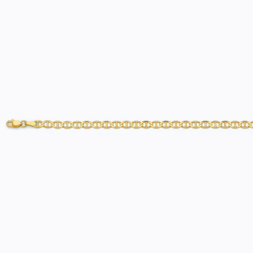 10KY 4 MM SOLID MARINER 16 CHAIN NECKLACE",10K 4 MM YELLOW GOLD SOLID MARINER 16 CHAIN NECKLACE""