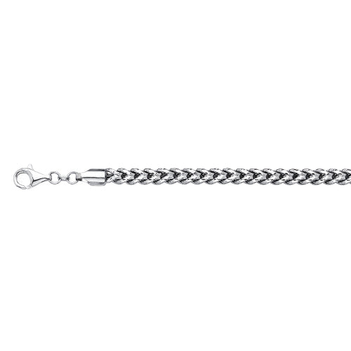 10KW 5.5MM HOLLOW FRANCO 16 CHAIN NECKLACE"