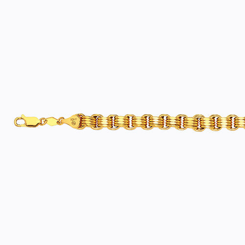 10KY 6.5MM ALEXANDER 8 CHAIN BRACELET"