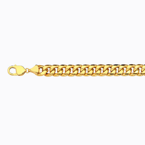 10KY 11MM HOLLOW MIAMI CUBAN 16 CHAIN NECKLACE"