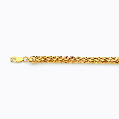 10KY 5MM PALM 16 CHAIN NECKLACE"