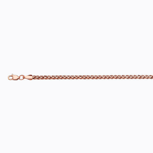 10KR 2.5MM PALM 16 CHAIN NECKLACE"