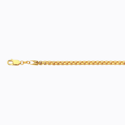 10KY 3.5MM VENETIAN BOX 16 CHAIN NECKLACE"