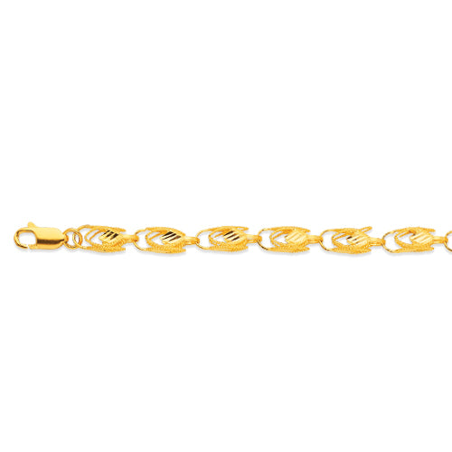 10KY 8MM TURKISH 16 CHAIN NECKLACE",10K 8MM YELLOW GOLD TURKISH 16 CHAIN NECKLACE""