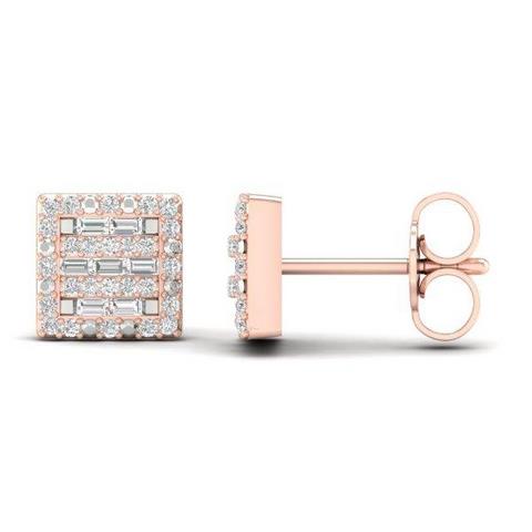 10K 0.23CT D-BUGGETS EARRINGS