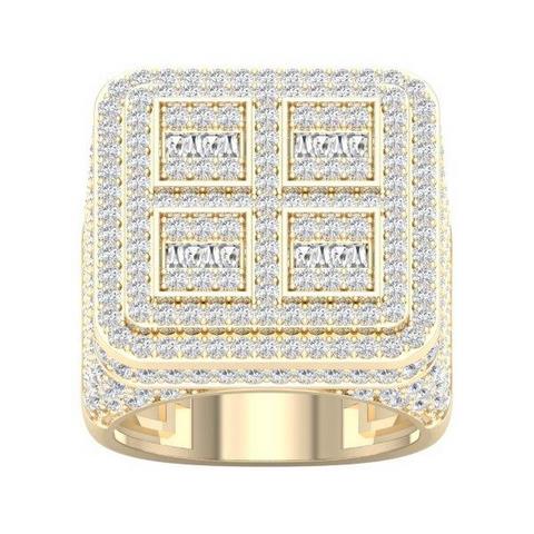 10K 4.00CT D-MENS RING