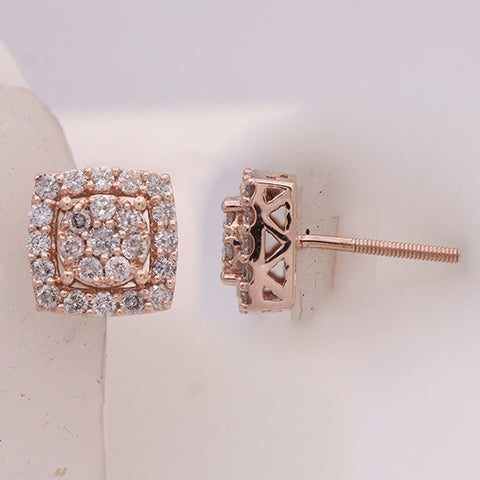 10K 0.66CT D-EARRINGS