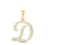 1/5CTW-DIA NICOLE INITIAL "D" PENDANT 10K