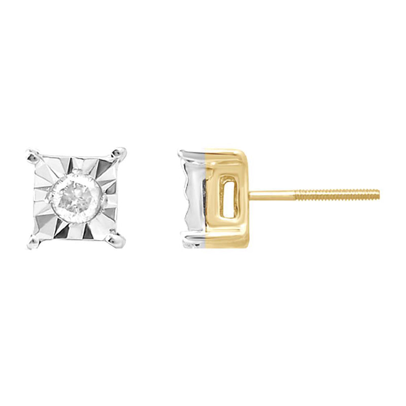 10K  0.05CT  Diamond  Earring