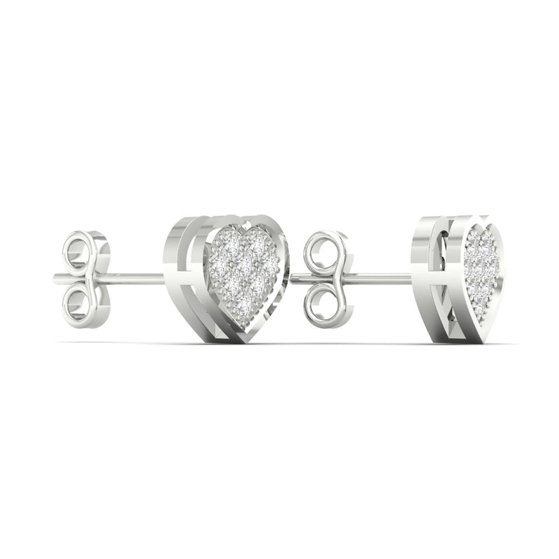 10K 0.05CT Diamond Earring