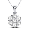 14K 0.75CT Diamond Pendant