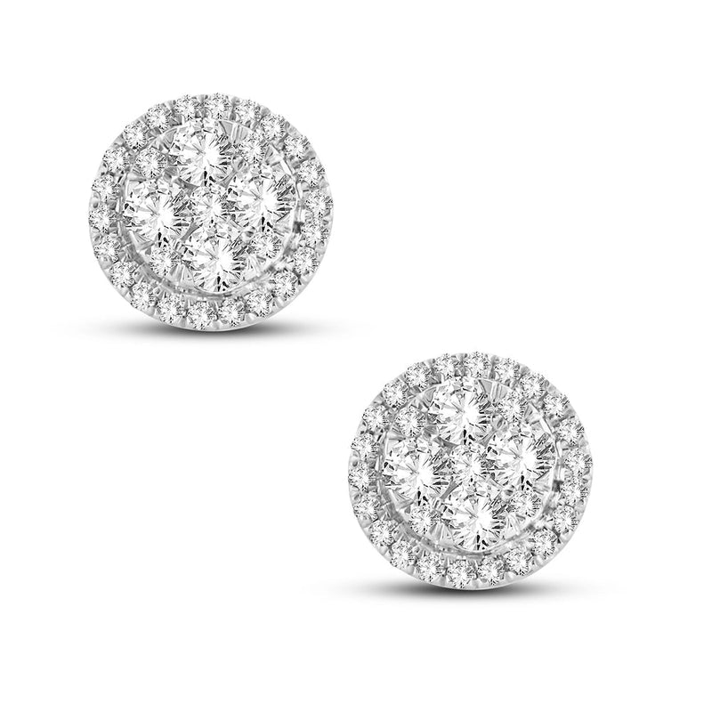 14K  0.67CT  Diamond  Earring