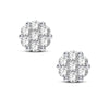 14K 0.32CT Diamond Earring