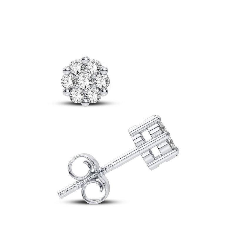 10K  0.53CT  Diamond  Earring