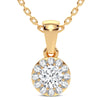 14K 0.27CT DIAMOND PENDANT