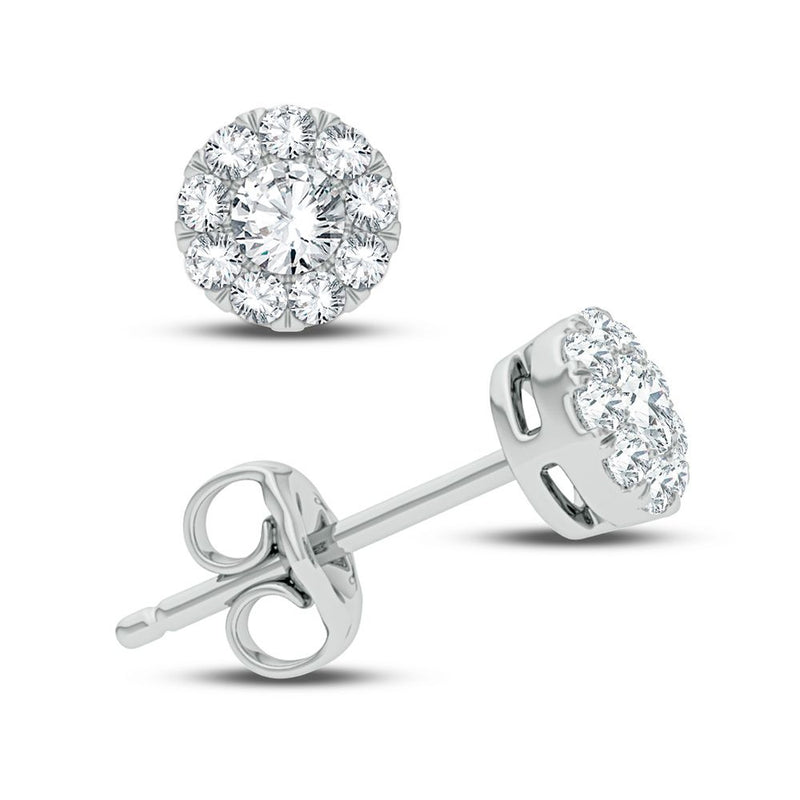 14K 0.50ct Diamond Earring