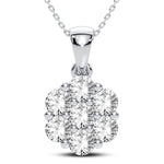 14K 1.50CT Diamond Pendant