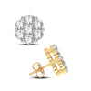 14K 2.00CT Diamond Earring