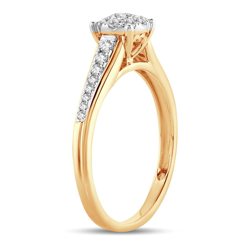 14K  0.37CT Diamond RING