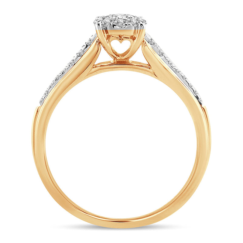 14K  0.37CT Diamond RING