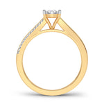 14K 0.20CT Diamond Ring