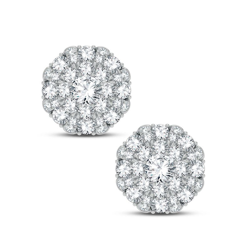 14K 0.62CT DIAMOND EARRING