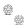 14K 0.62CT Diamond Earring