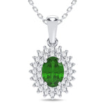 14K 0.25CT Diamond Pendant