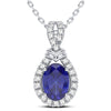 14K 0.14CT Diamond Pendant