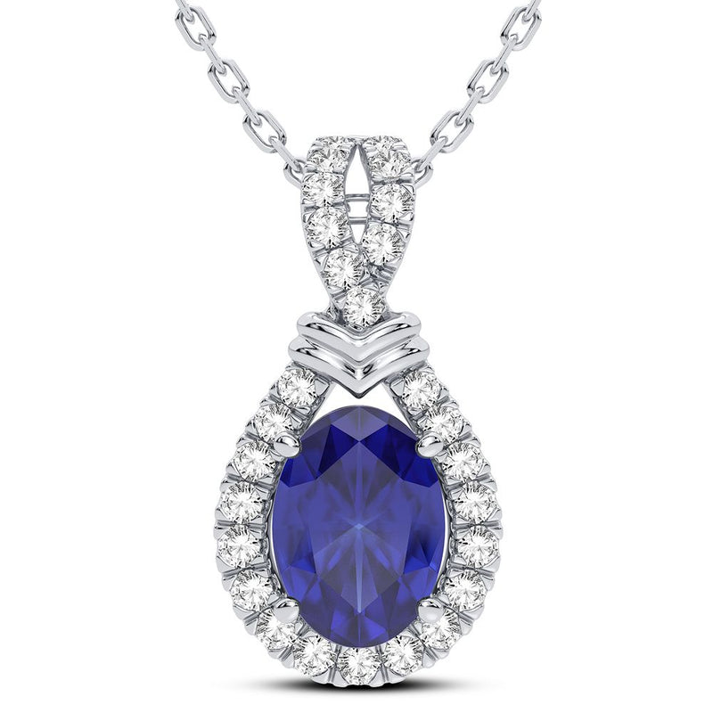 14K 0.14CT Diamond Pendant