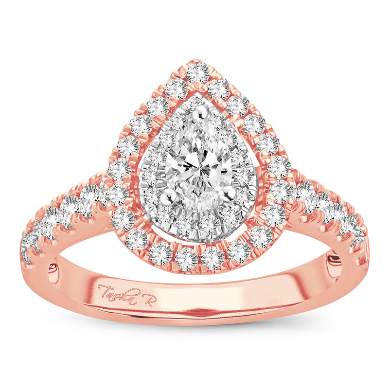 14K 1.00CT Engagement Ring