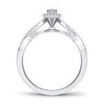 10K 0.20CT Diamond Ring