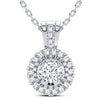 14K 0.18CT DIAMOND PENDANT