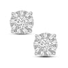 14K 0.33CT DIAMOND EARRNIG