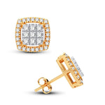 14K 0.50CT Diamond Earring