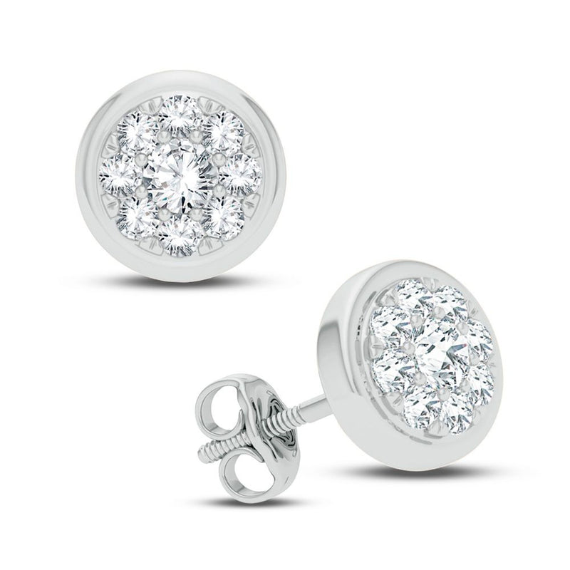 14K 0.25CT DIAMOND EARRING